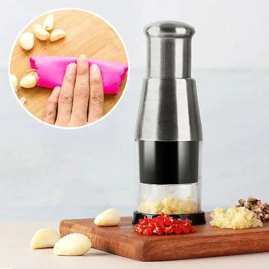 Versye™ Hand Press Garlic Chopper