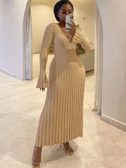 Cozy Midi Dress